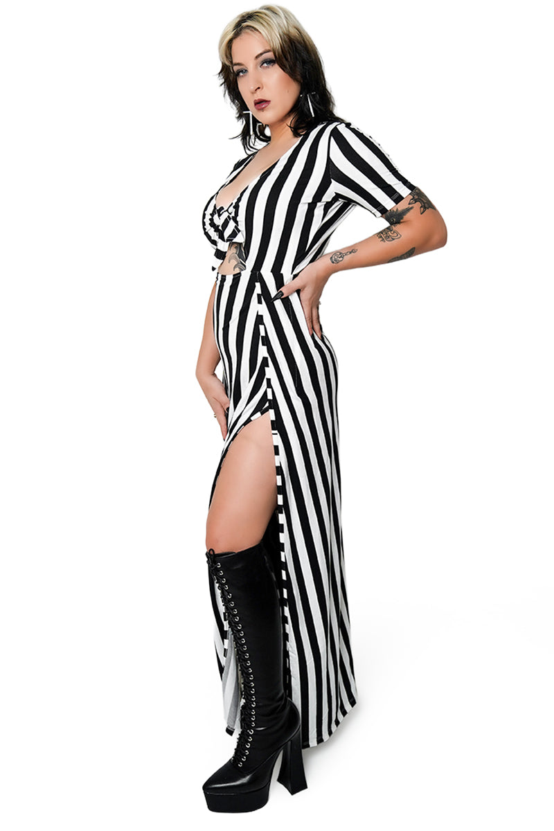 knee length dresses for ladies Beetle M-Line Maxi Dress – Forest Ink