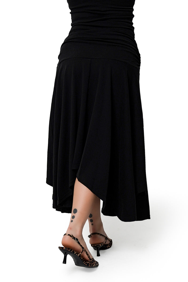 Cordelia Midi Skirt – Forest Ink
