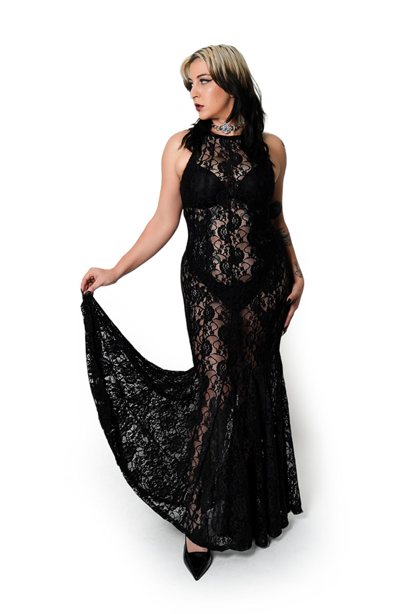 Lovelace Maxi Dress Forest Ink Lovelace Maxi Dress Forest Ink