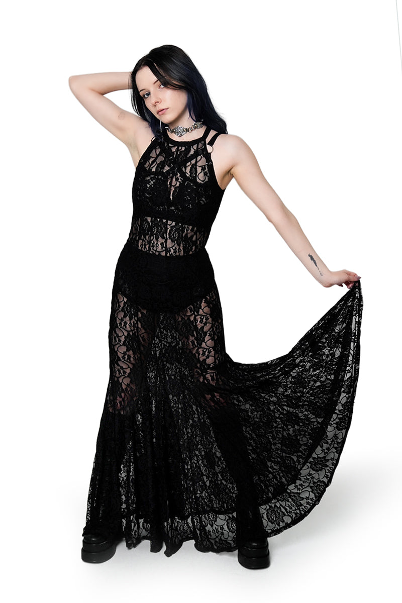 Lovelace Maxi Dress Forest Ink Lovelace Maxi Dress Forest Ink