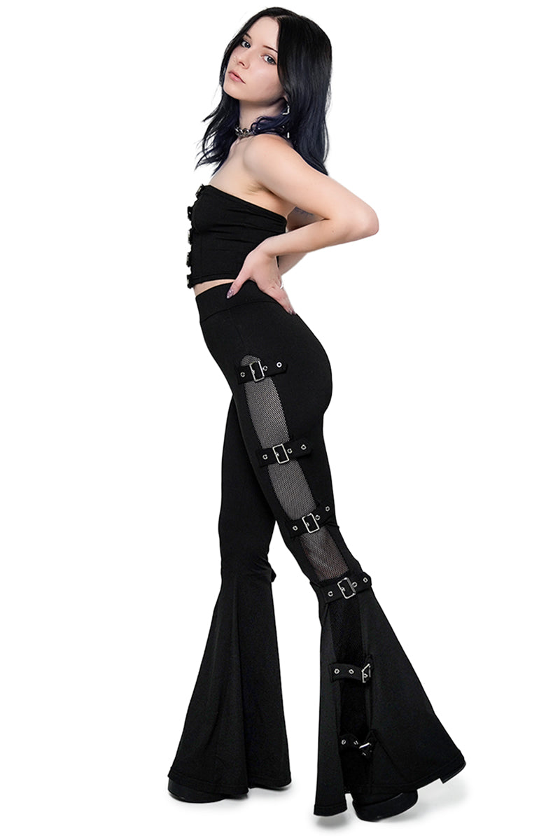 Salem Flare Pants – Forest Ink