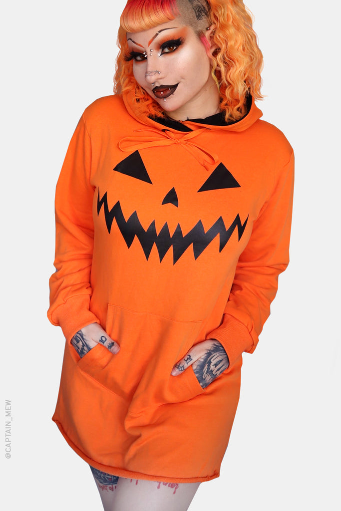 Oversized – Haunted Hoodie Hollows Dress Forest Ink