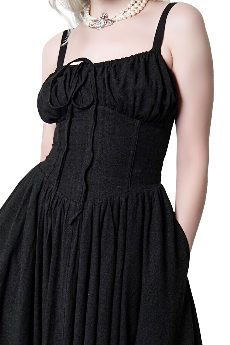 Maiden Maxi Dress – Forest Ink