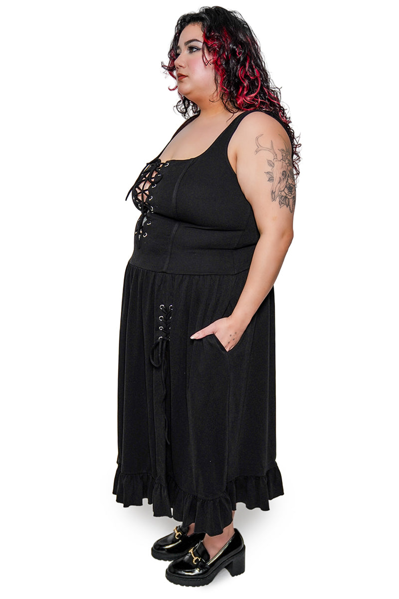 jungle queen midi dress Dollhouse Midi Dress S