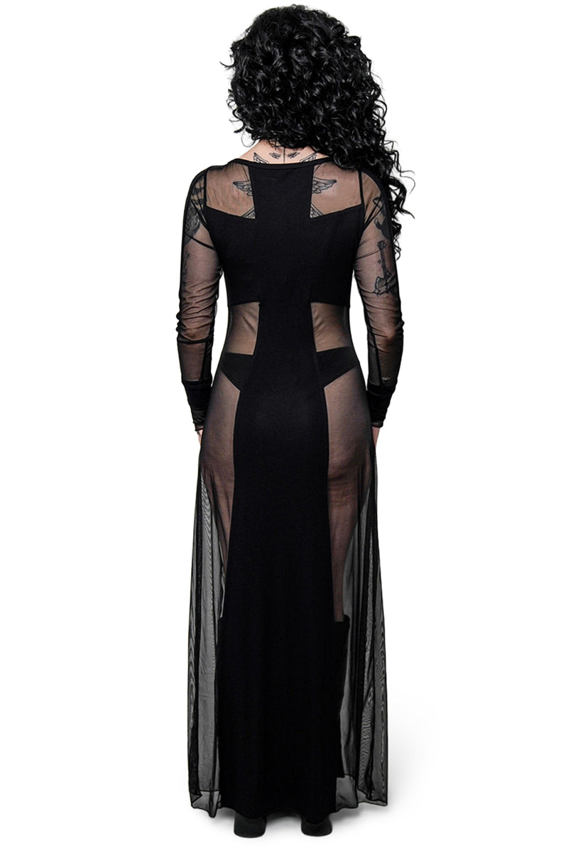 Divinity Maxi Dress – Forest Ink