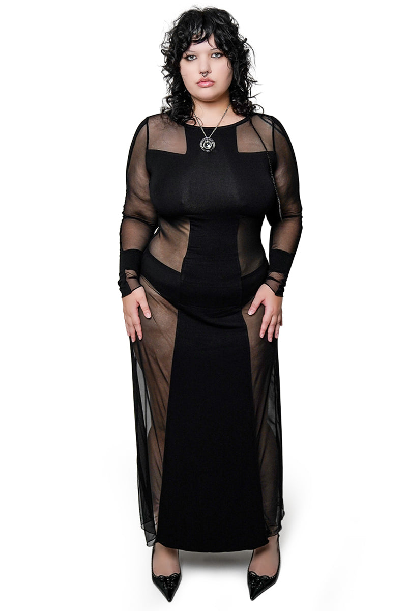 Divinity Maxi Dress – Forest Ink