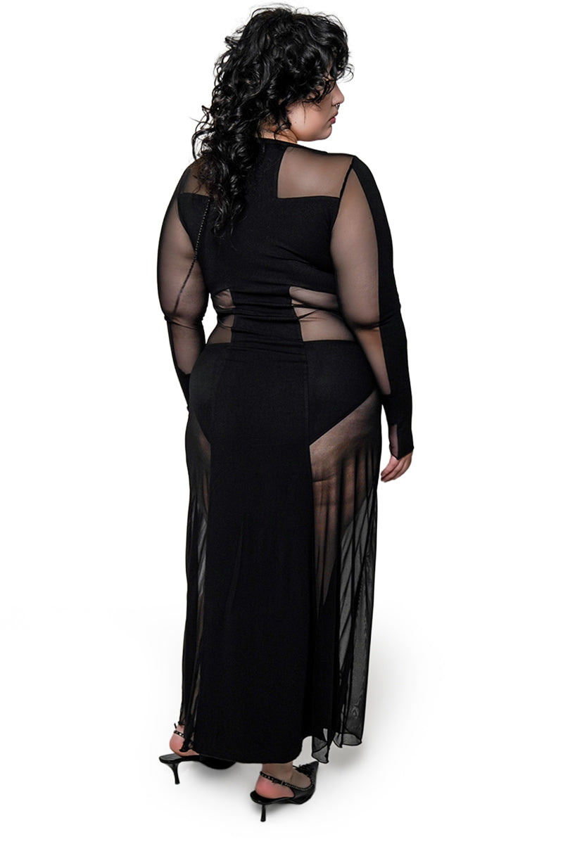 Divinity Maxi Dress  Forest Ink