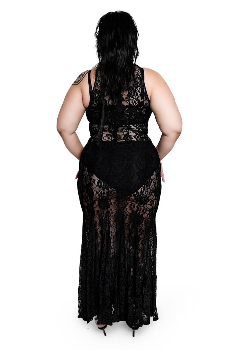 Lovelace Maxi Dress Forest Ink Lovelace Maxi Dress Forest Ink