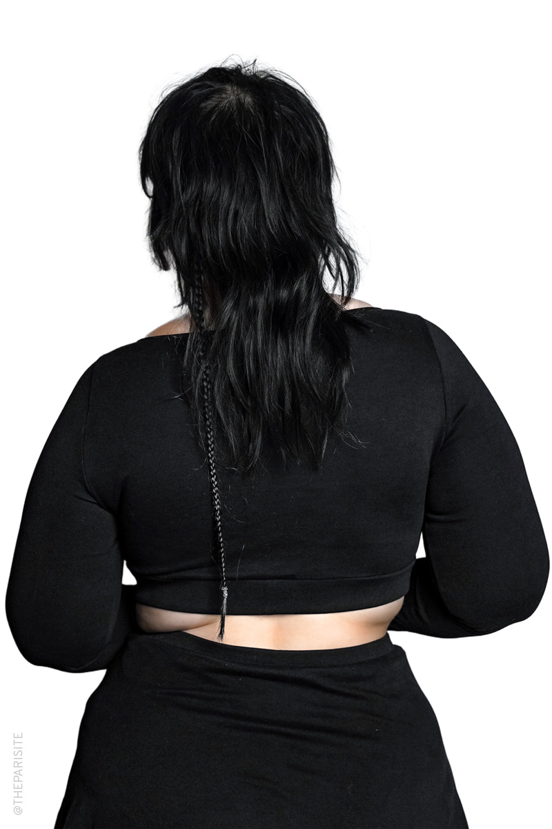 Alice Long Sleeve Top – Forest Ink