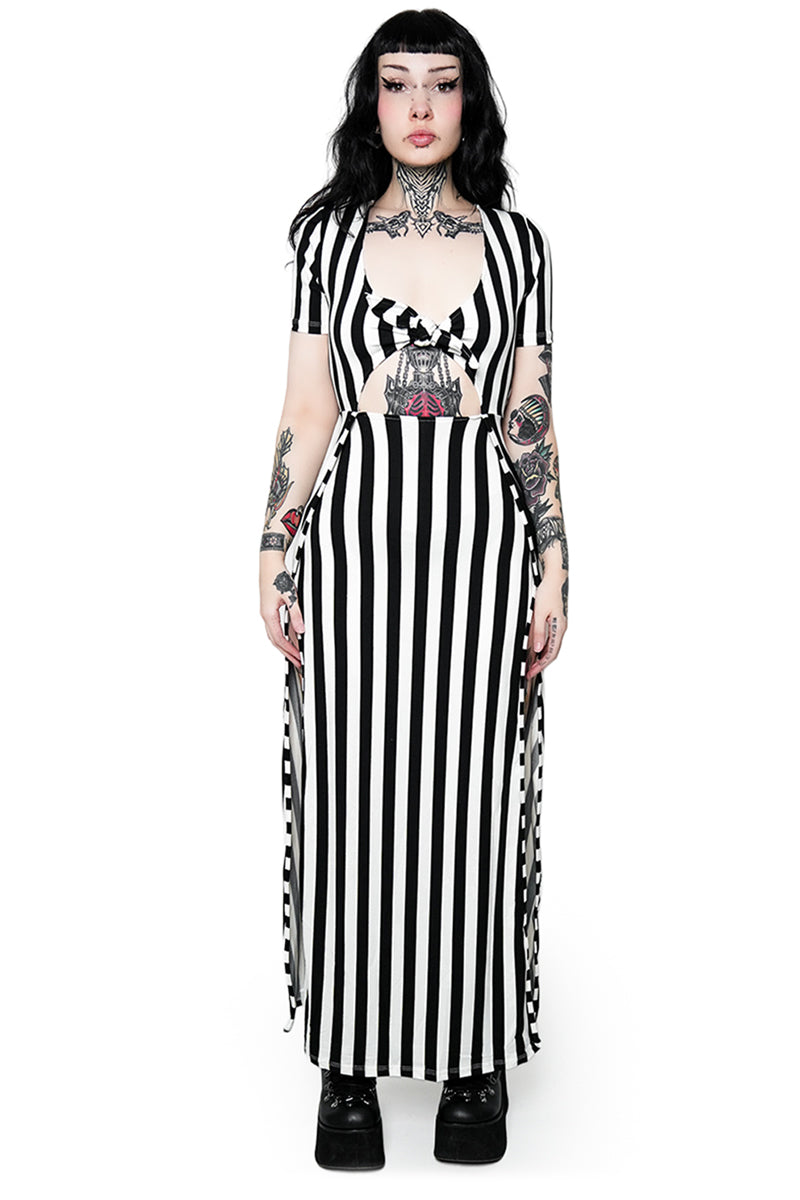 Beetle M-Line Maxi Dress – Forest Ink