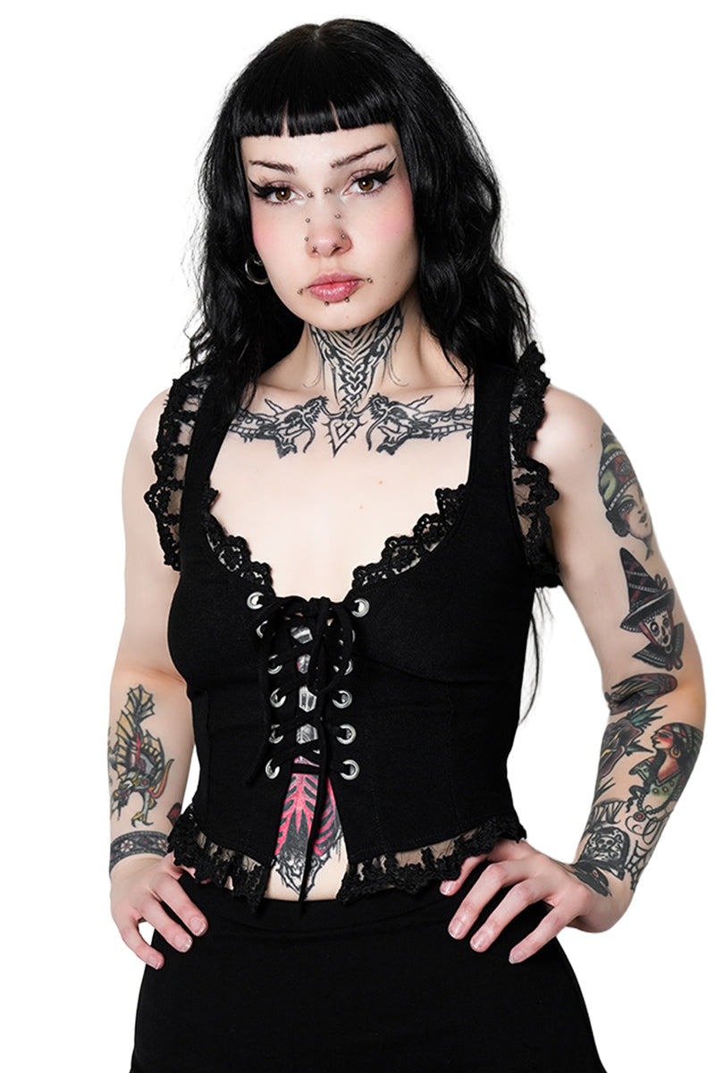 Circe Top – Forest Ink