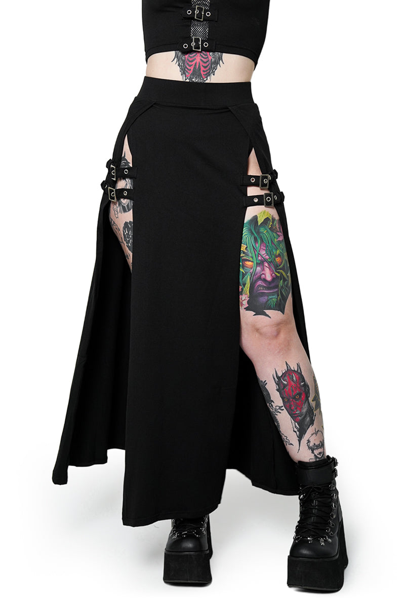 スカート millitaly skirt SLY（スライ） スカート MESH DOCKING MILITALY SK メッシュ