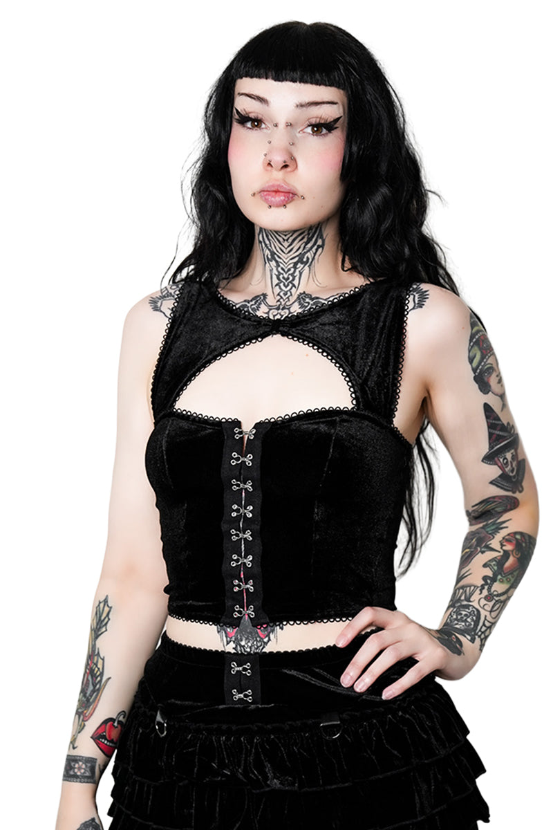 Moonspell Cami Top – Forest Ink