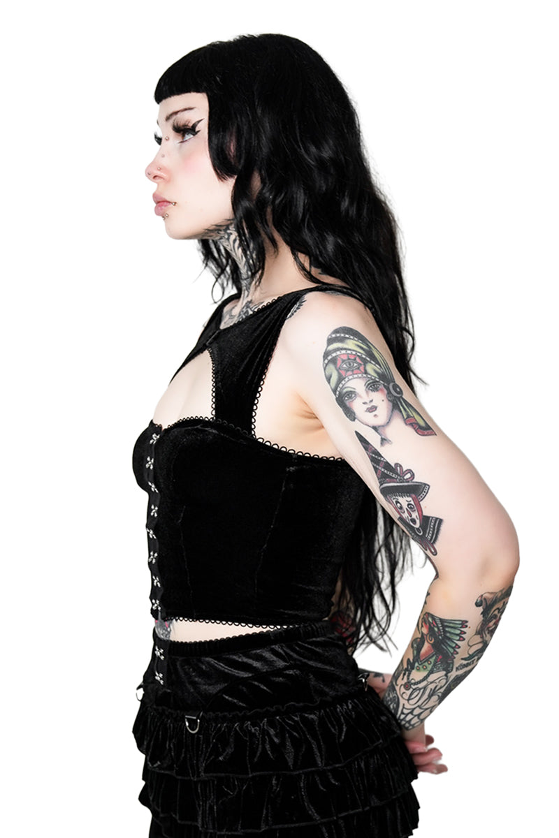 Moonspell Cami Top – Forest Ink