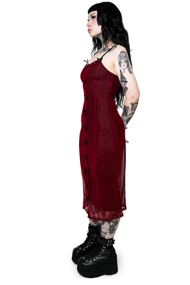 Valentina Midi Dress Forest Ink Valentina Midi Dress Forest Ink