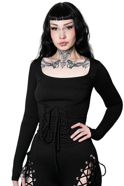 Viper Long Sleeve Top – Forest Ink