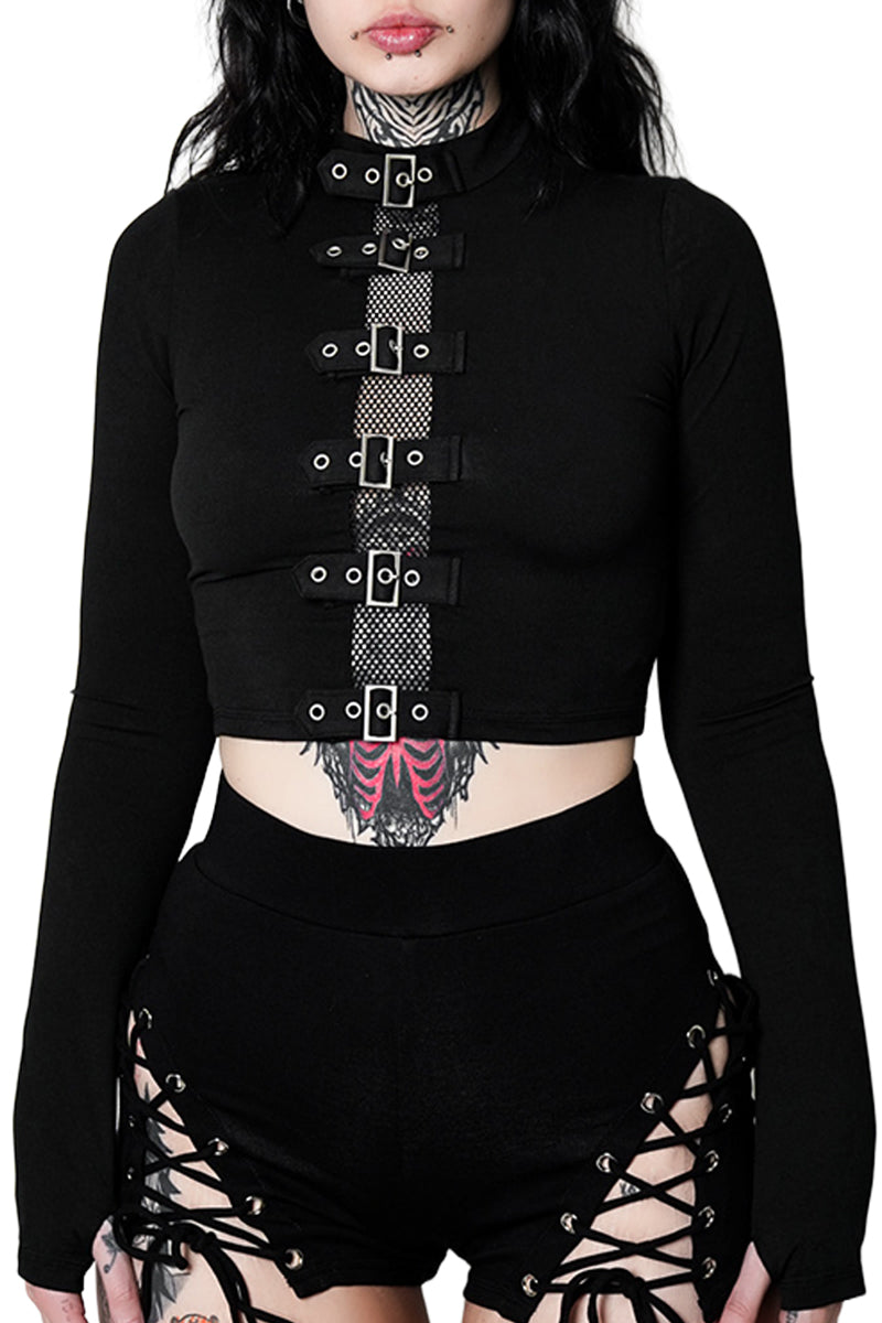 Winona Long Sleeve Top – Forest Ink