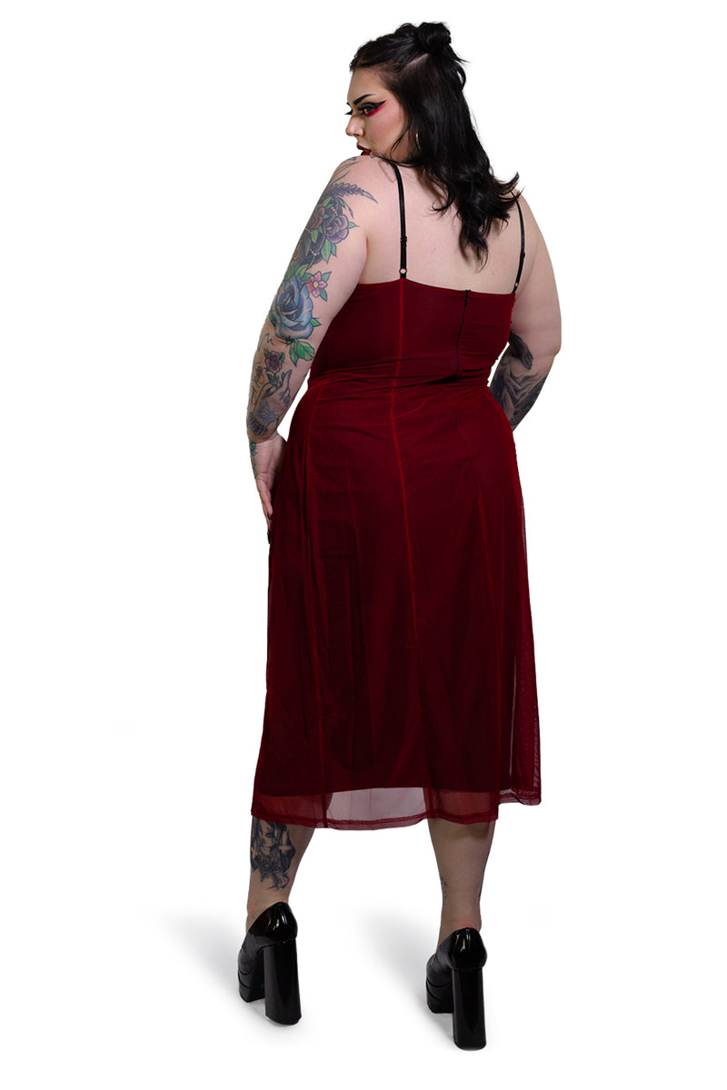 Valentina Midi Dress  Forest Ink